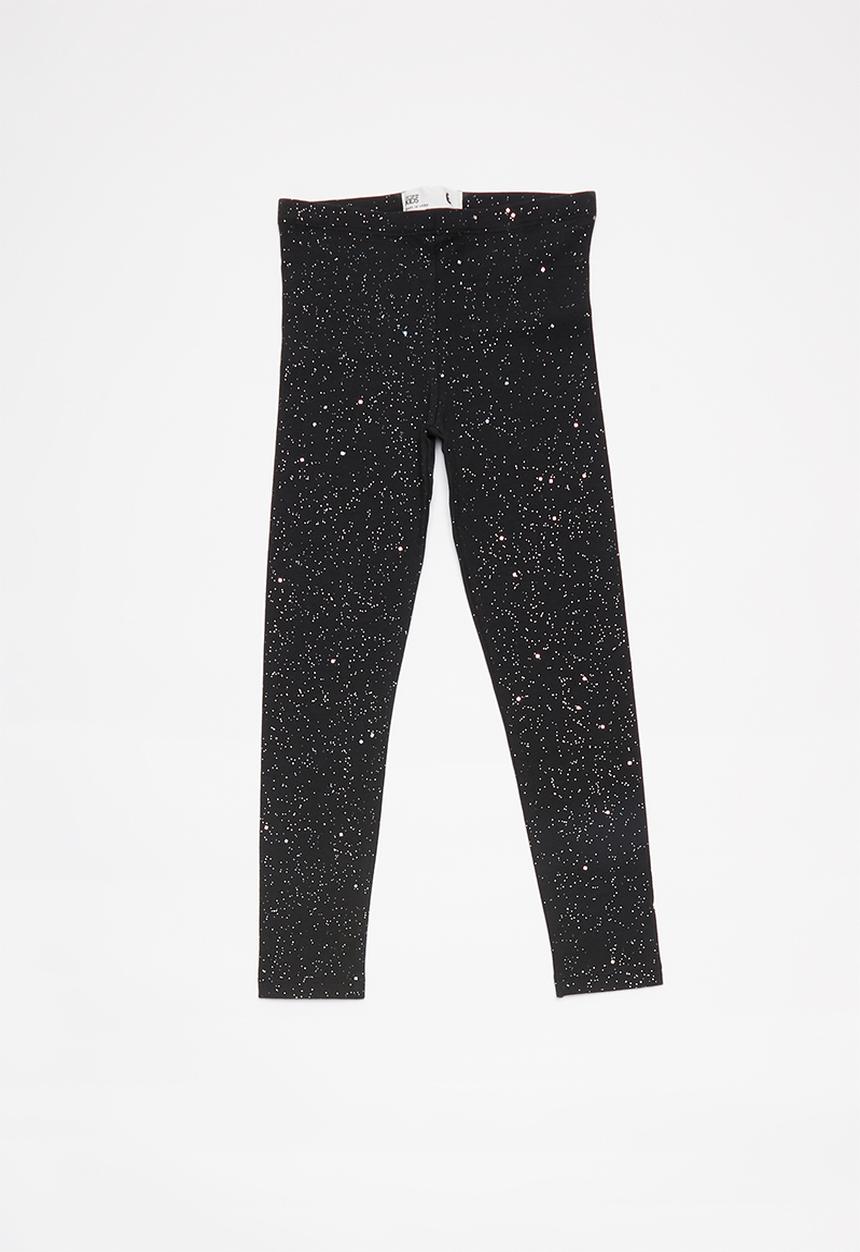 Cotton On - Huggie tights multipack - black & pink