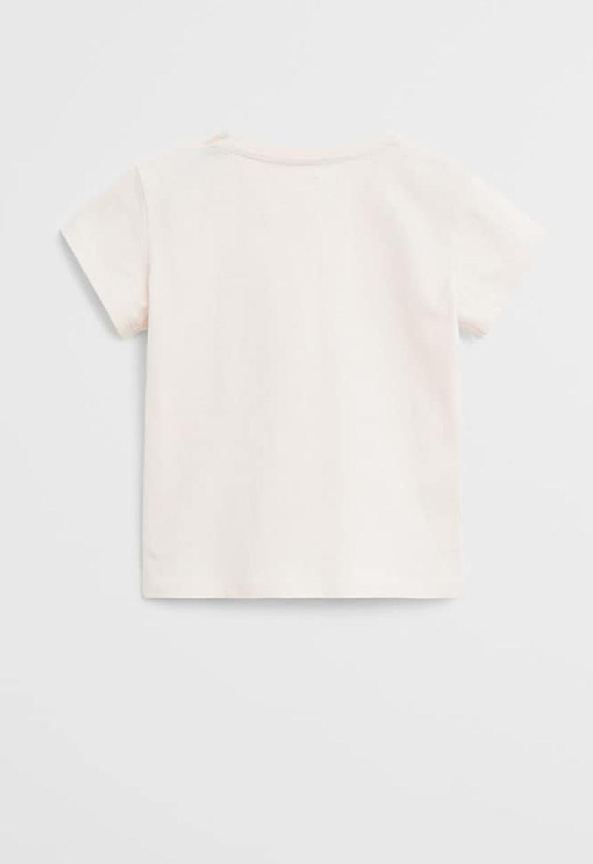 MANGO - T-shirt veggie - rose pink