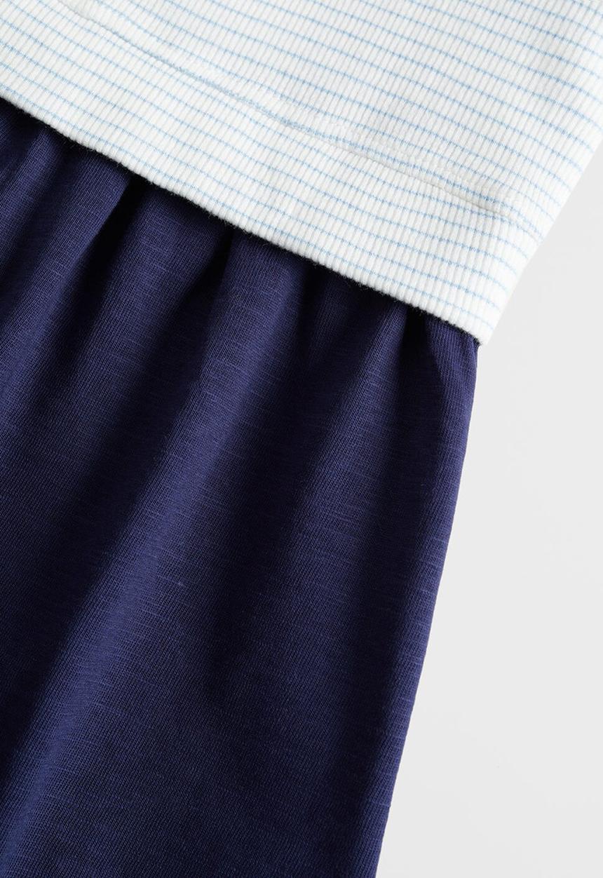 MANGO - Dress alba - blue