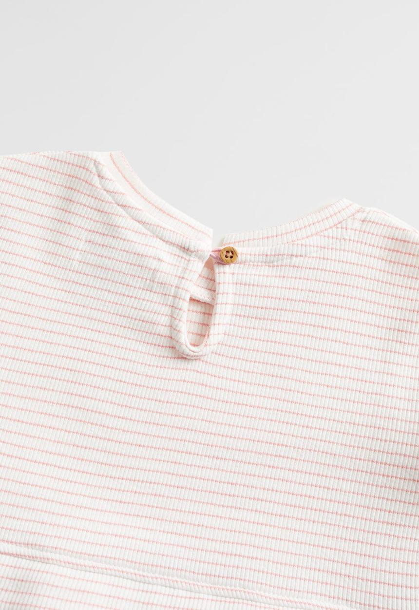 MANGO - Dress alba - pink 