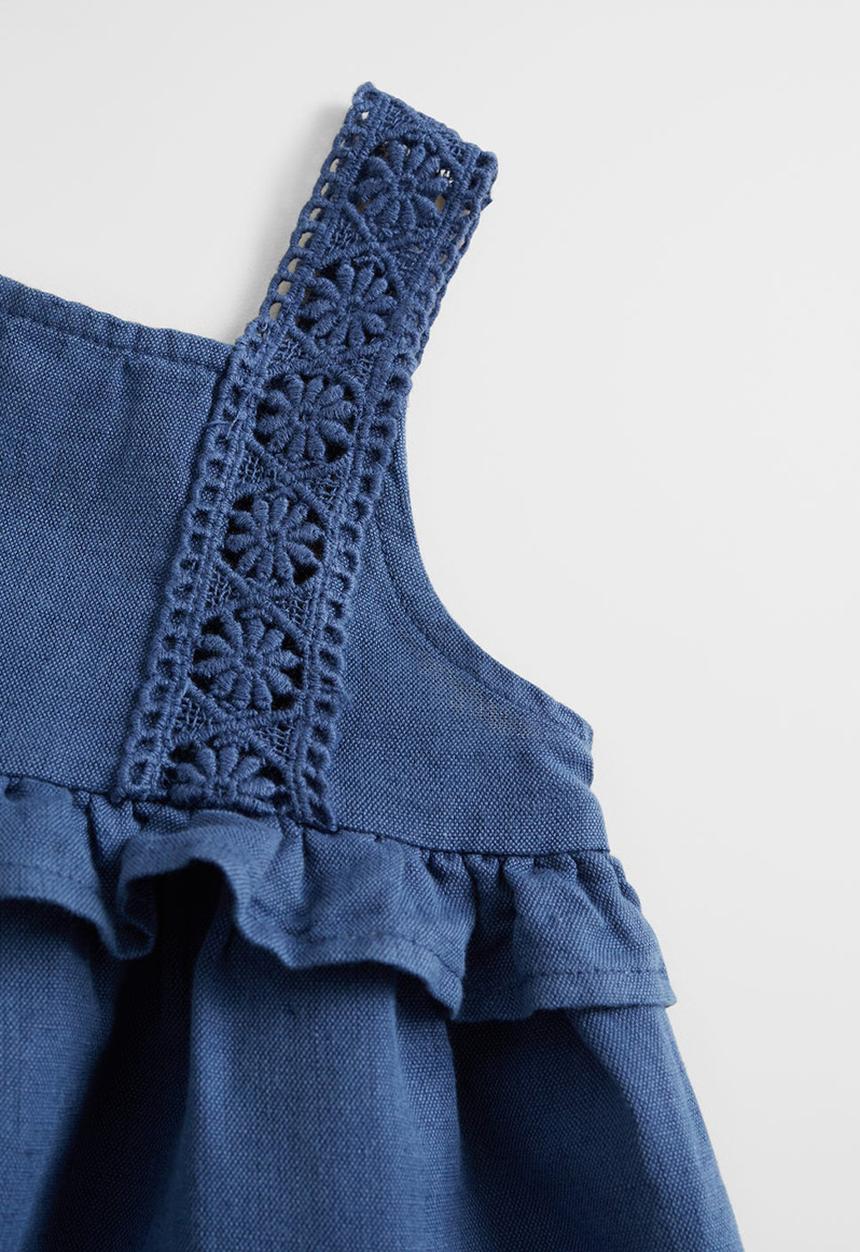MANGO - Dress barreiro - blue
