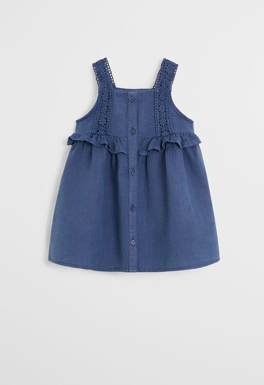 MANGO - Dress barreiro - blue