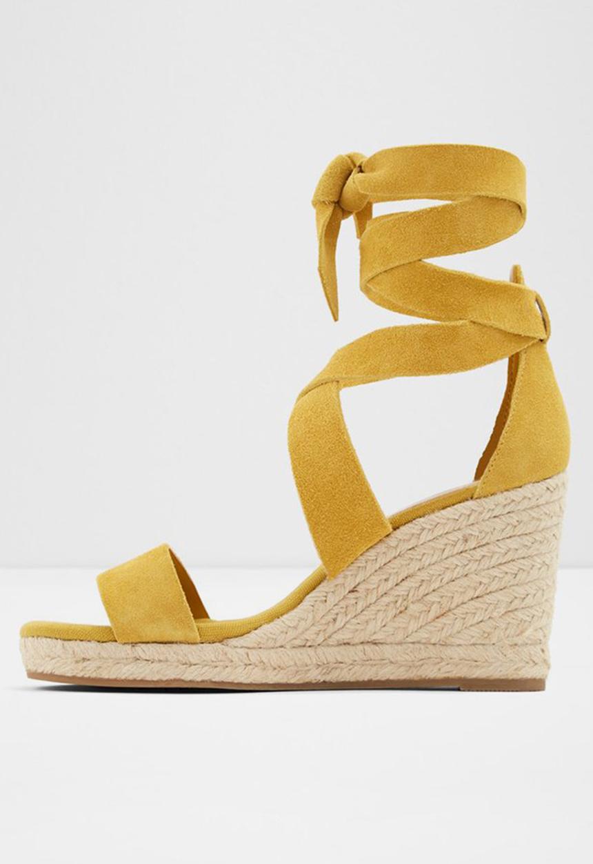 ALDO - Laretta wedge - yellow
