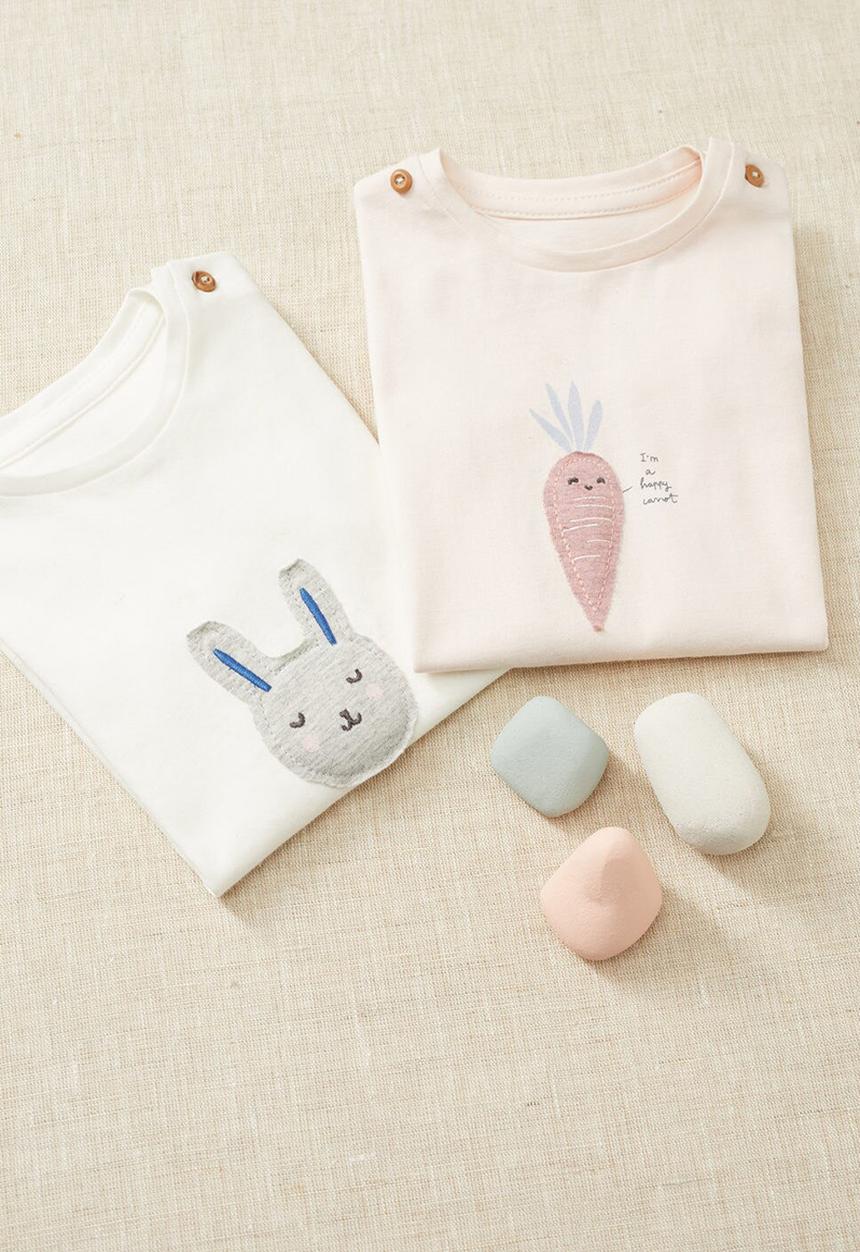 MANGO - T-shirt carrot - pink 