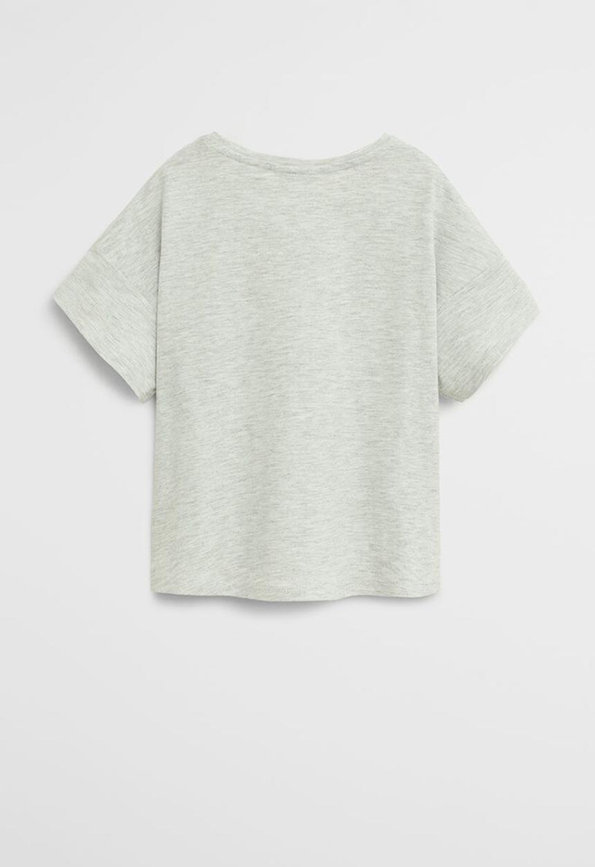 MANGO - T-shirt vacances - grey 