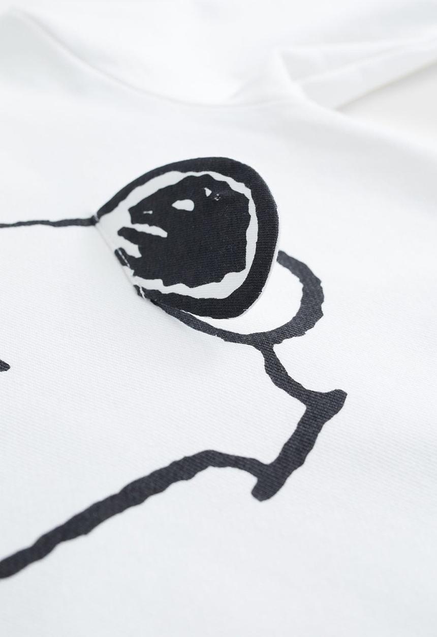 MANGO - Sweatshirt Snoopy  - white