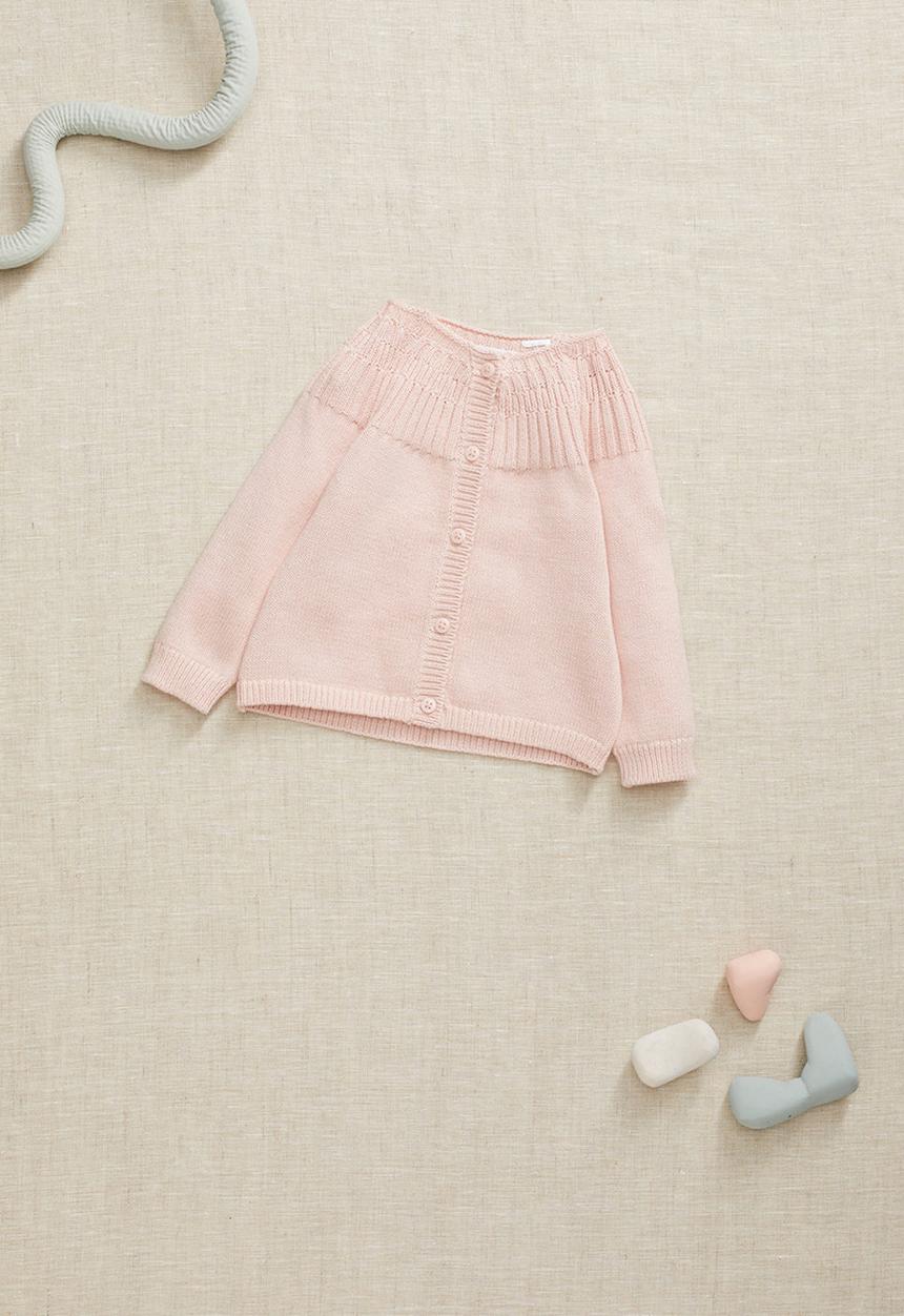 MANGO - Cardigan Selena - rose