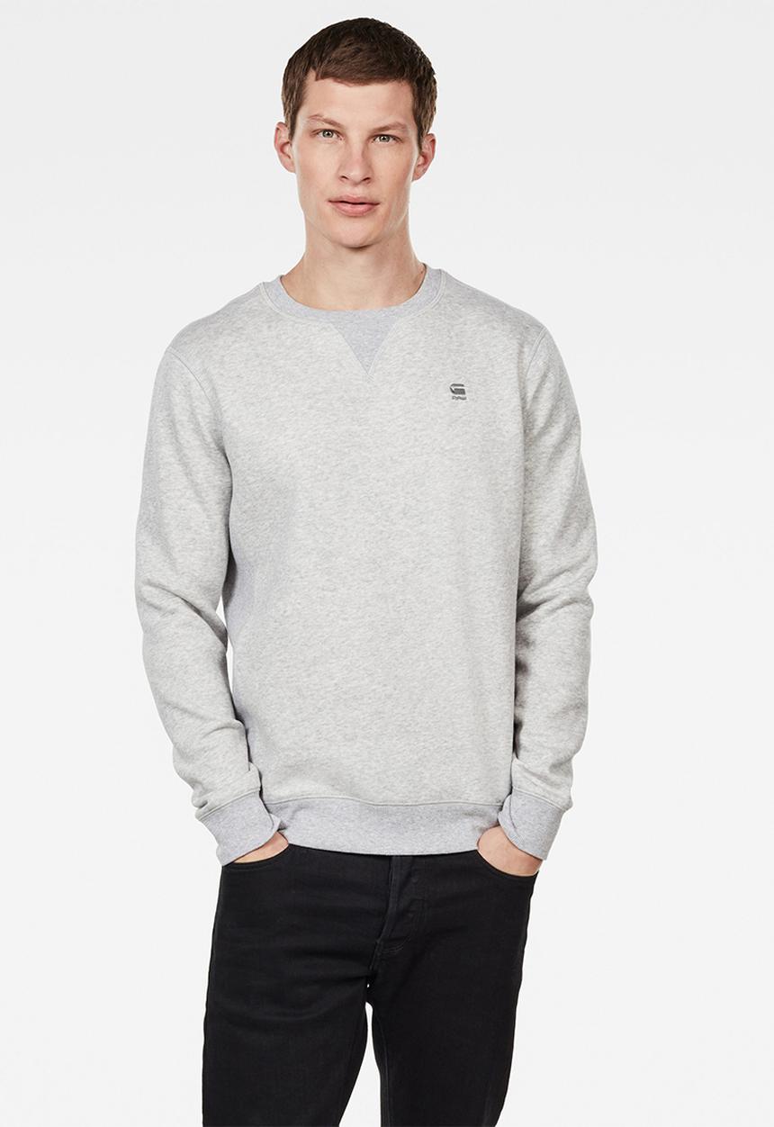 G-STAR - Premium core r sw long sleeve - grey