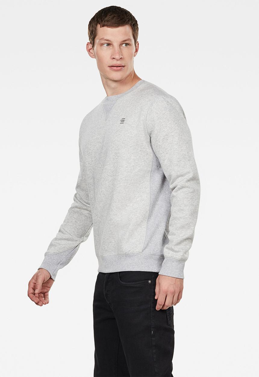 G-STAR - Premium core r sw long sleeve - grey