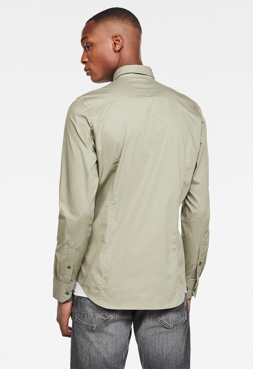 G-STAR - Dressed super slim fit shirt - stone