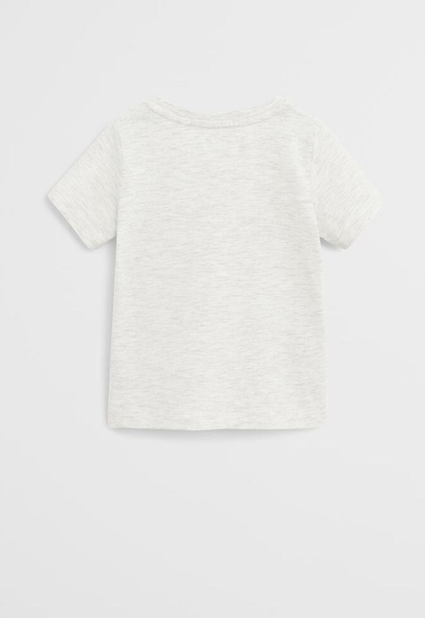 MANGO - T-shirt chef  - grey 
