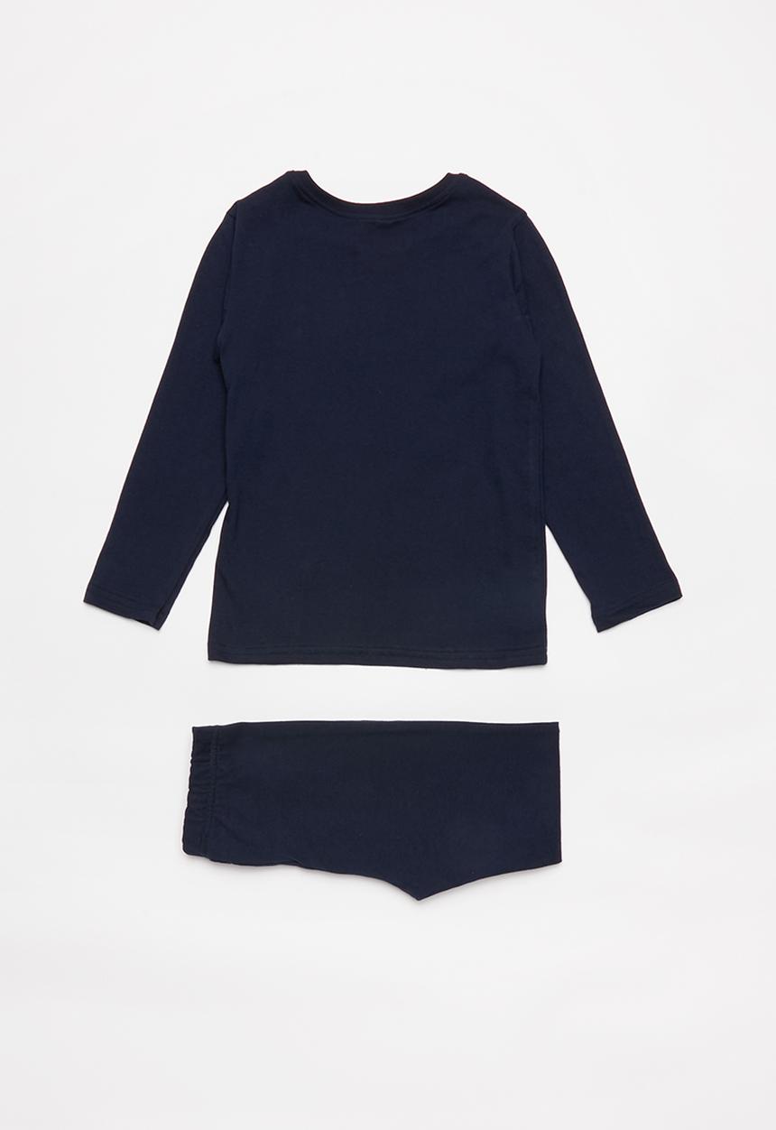 Pop Candy - Boys printed pj set - navy