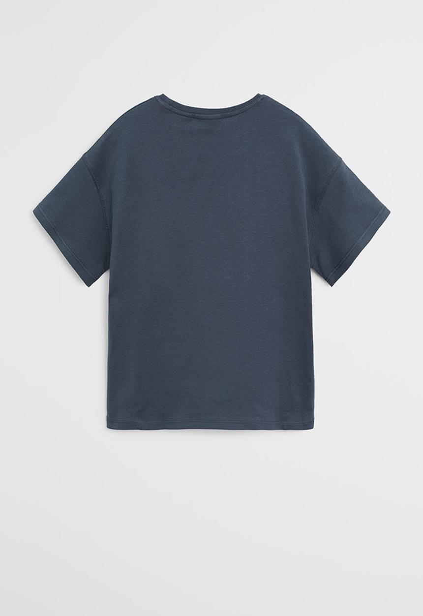 MANGO - T-shirt tina - blue