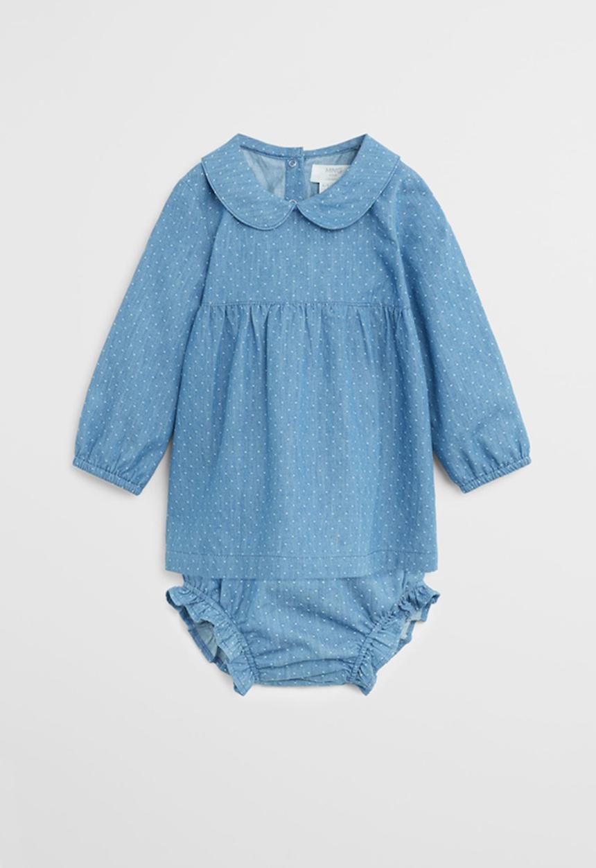 MANGO - Dress Arlet - blue 