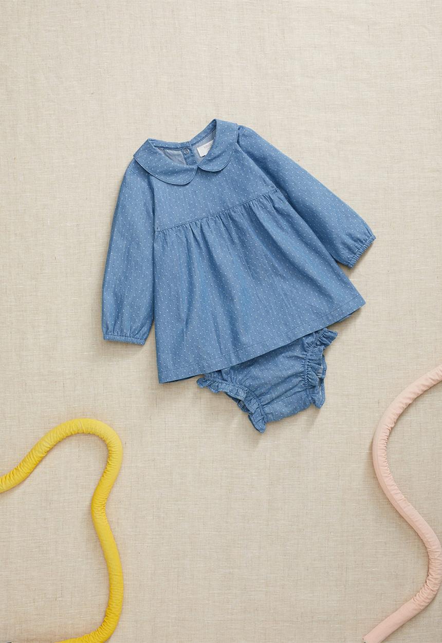 MANGO - Dress Arlet - blue 