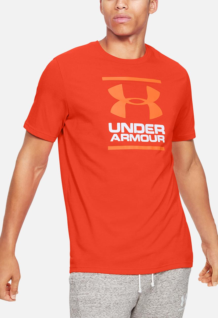 Under Armour - Gl foundation tee - orange 