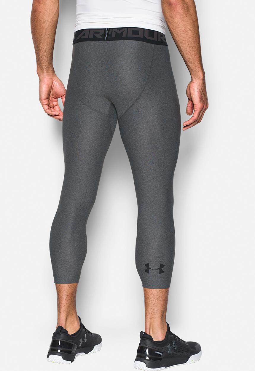 Under Armour - HeatGear® armour leggings 2,0 - carbon heather & black