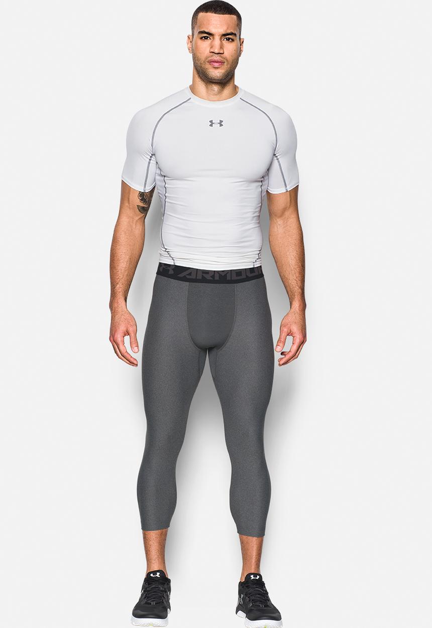 Under Armour - HeatGear® armour leggings 2,0 - carbon heather & black