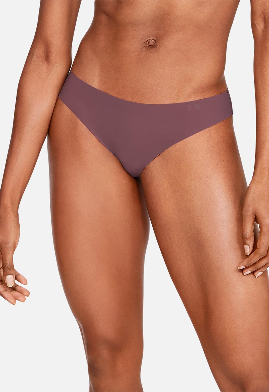 Under Armour - Pure Stretch thong 3 pack print - pink
