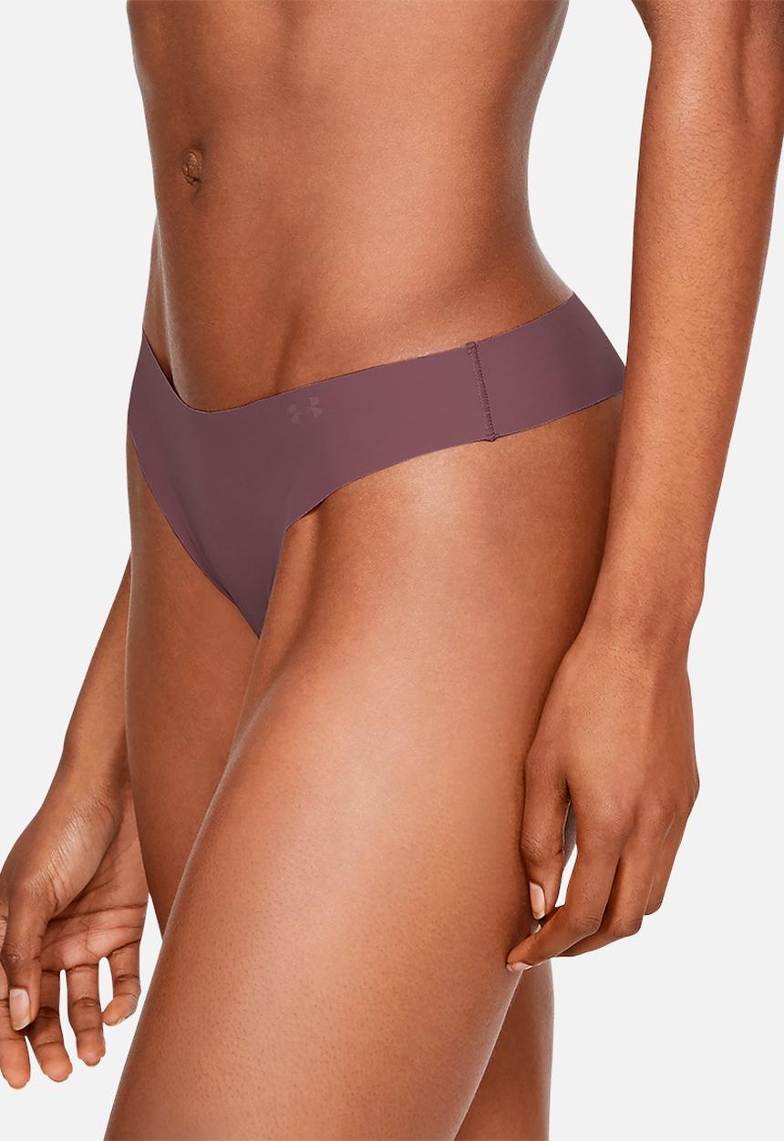 Under Armour - Pure Stretch thong 3 pack print - pink