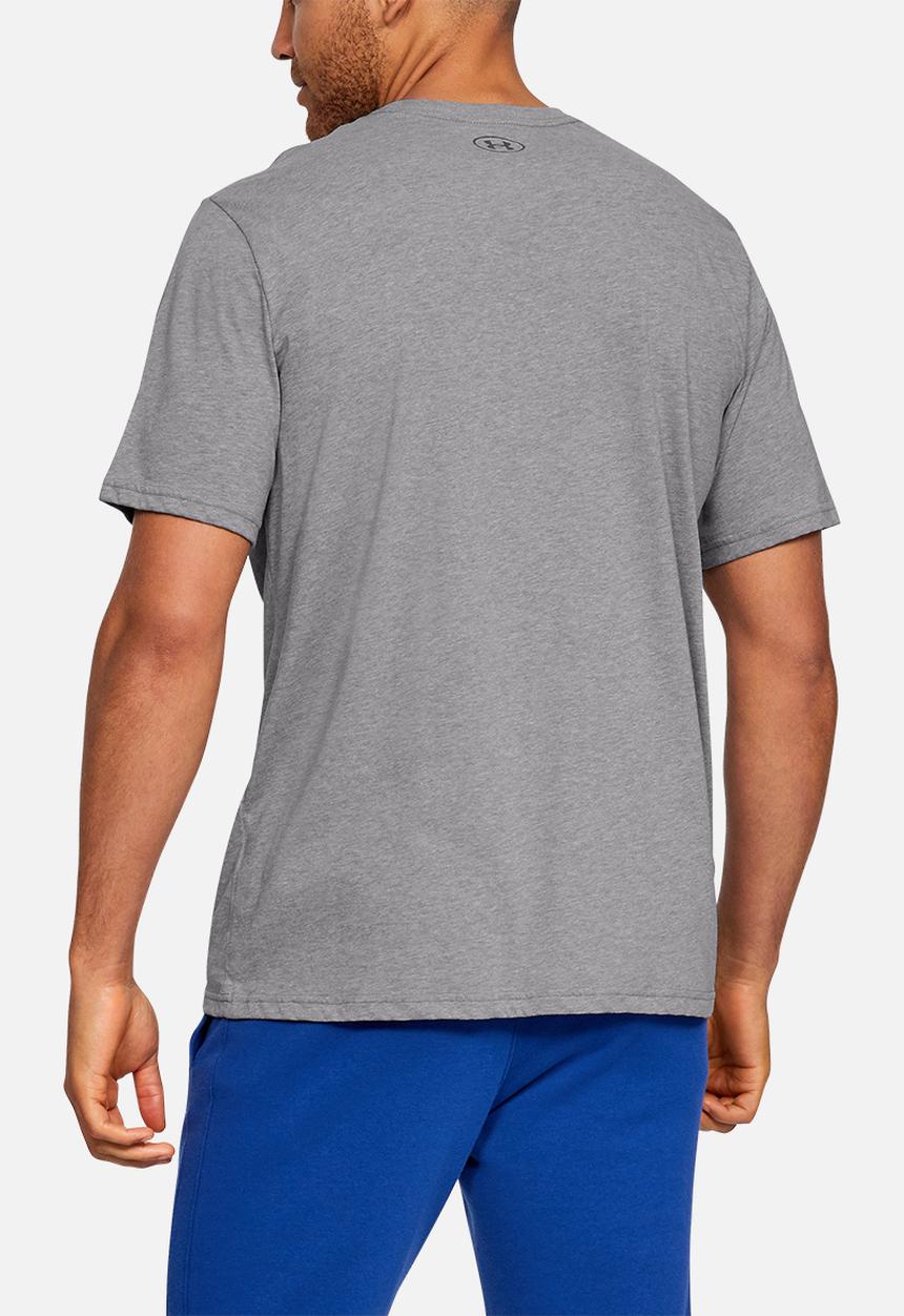 Under Armour - Gl foundation tee - steel light heather, versa blue & american blue