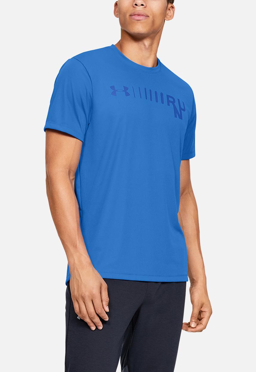 Under Armour - Speed stride graphic tee - blue