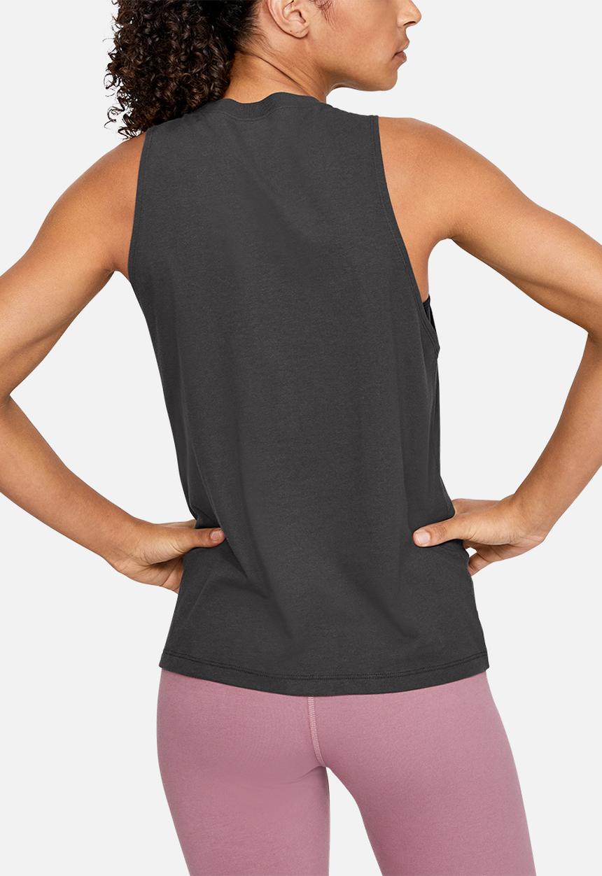 Under Armour - Graphic muscle tank - jet grey