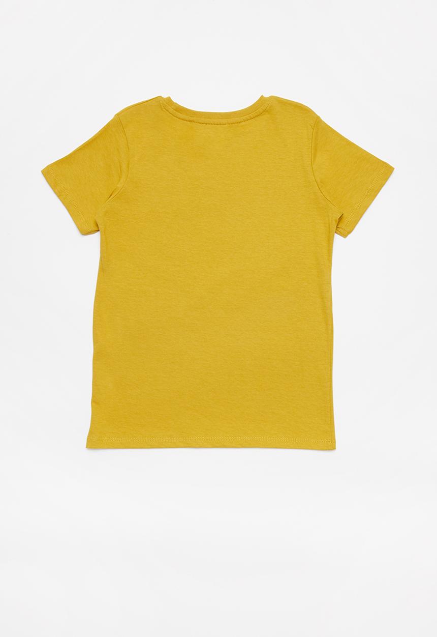 Cotton On - Penelope short sleeve tee - keen as mustard/dream rainbow