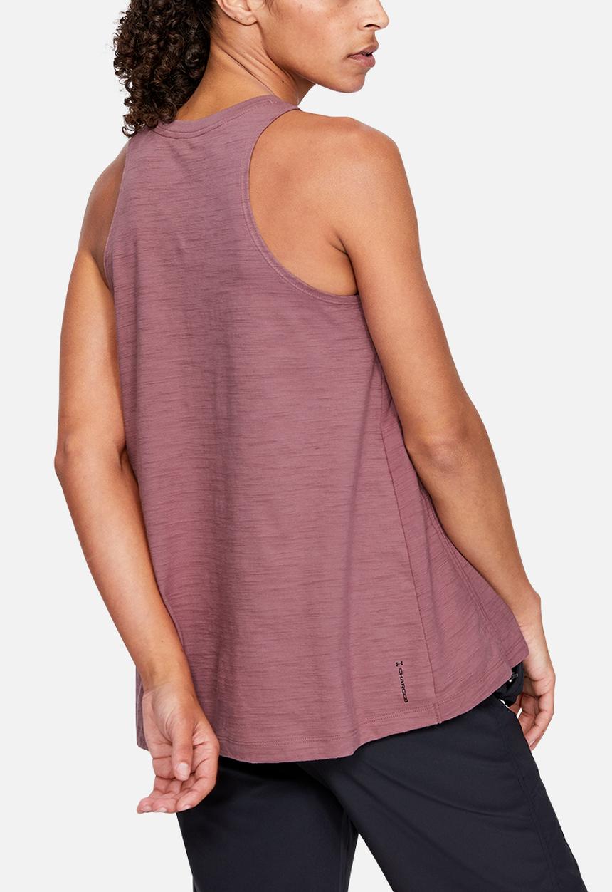 Under Armour - Charged cotton adjustable top - mauve