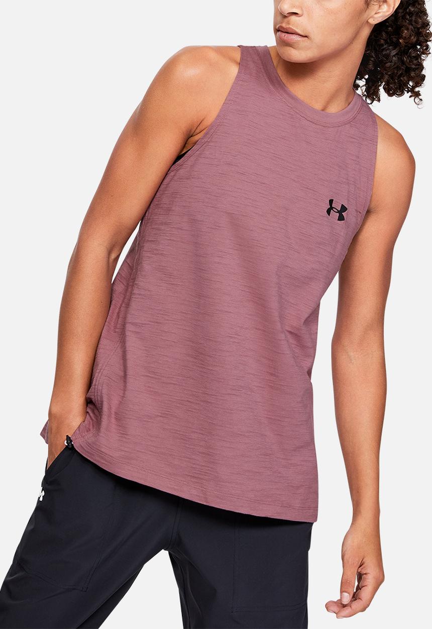Under Armour - Charged cotton adjustable top - mauve