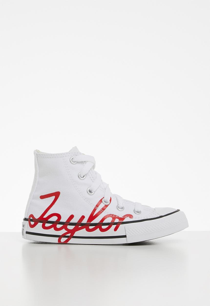 Converse - Chuck Taylor All Star hi - white/university red