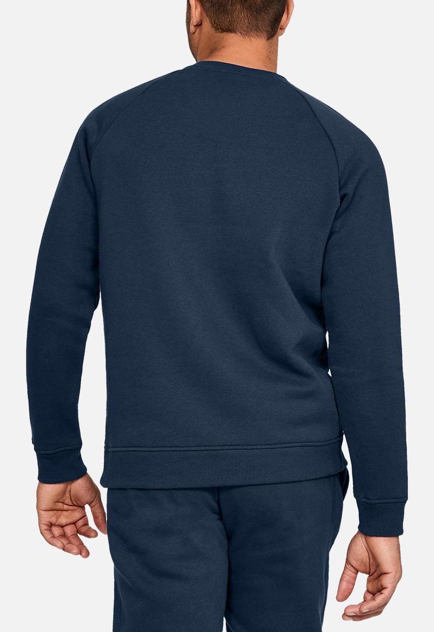 Under Armour - Rival fleece crew sweat - academy &  black