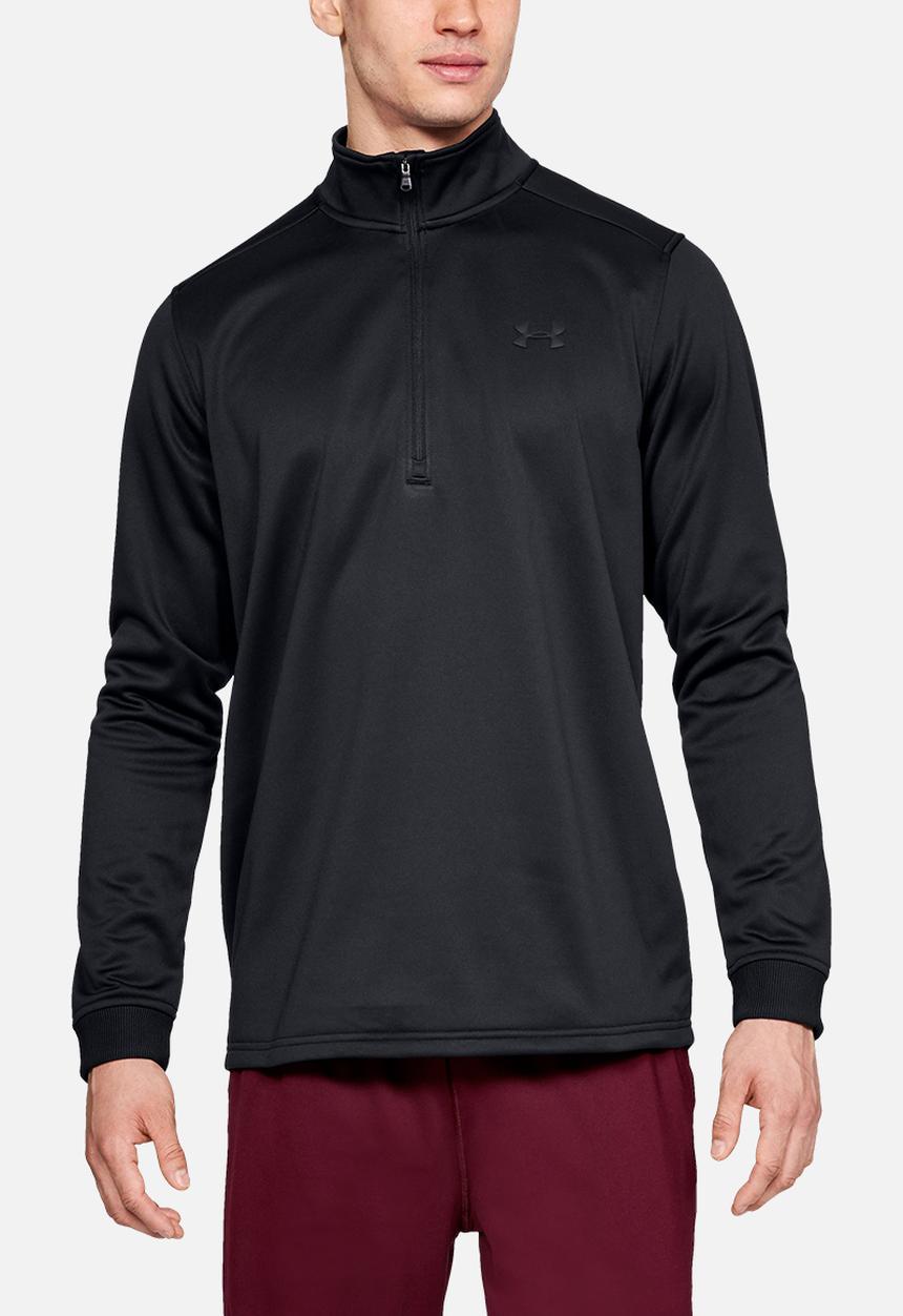 Under Armour - Armour fleece 1/2 zip - black 