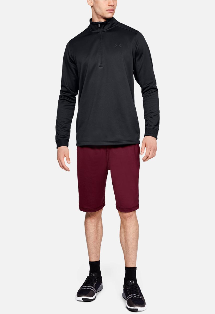 Under Armour - Armour fleece 1/2 zip - black 