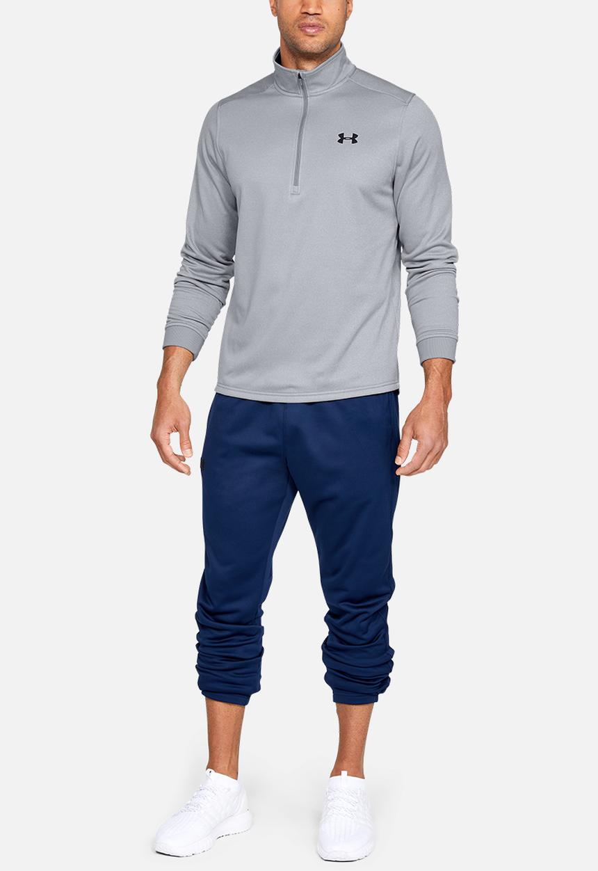 Under Armour - Armour fleece 1/2 zip - steel light heather &  black