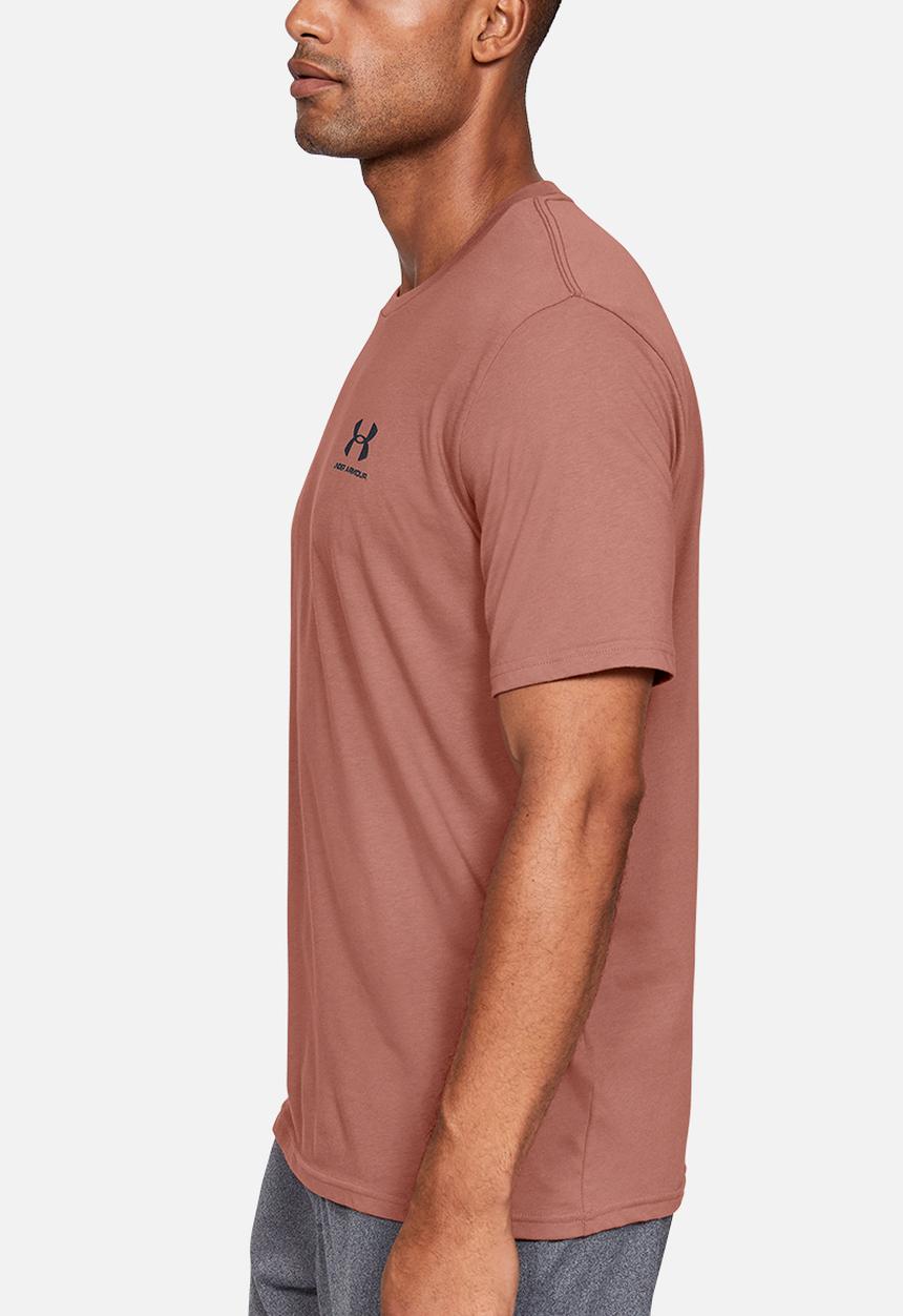Under Armour - Sportstyle left chest short sleeve tee - cedar brown
