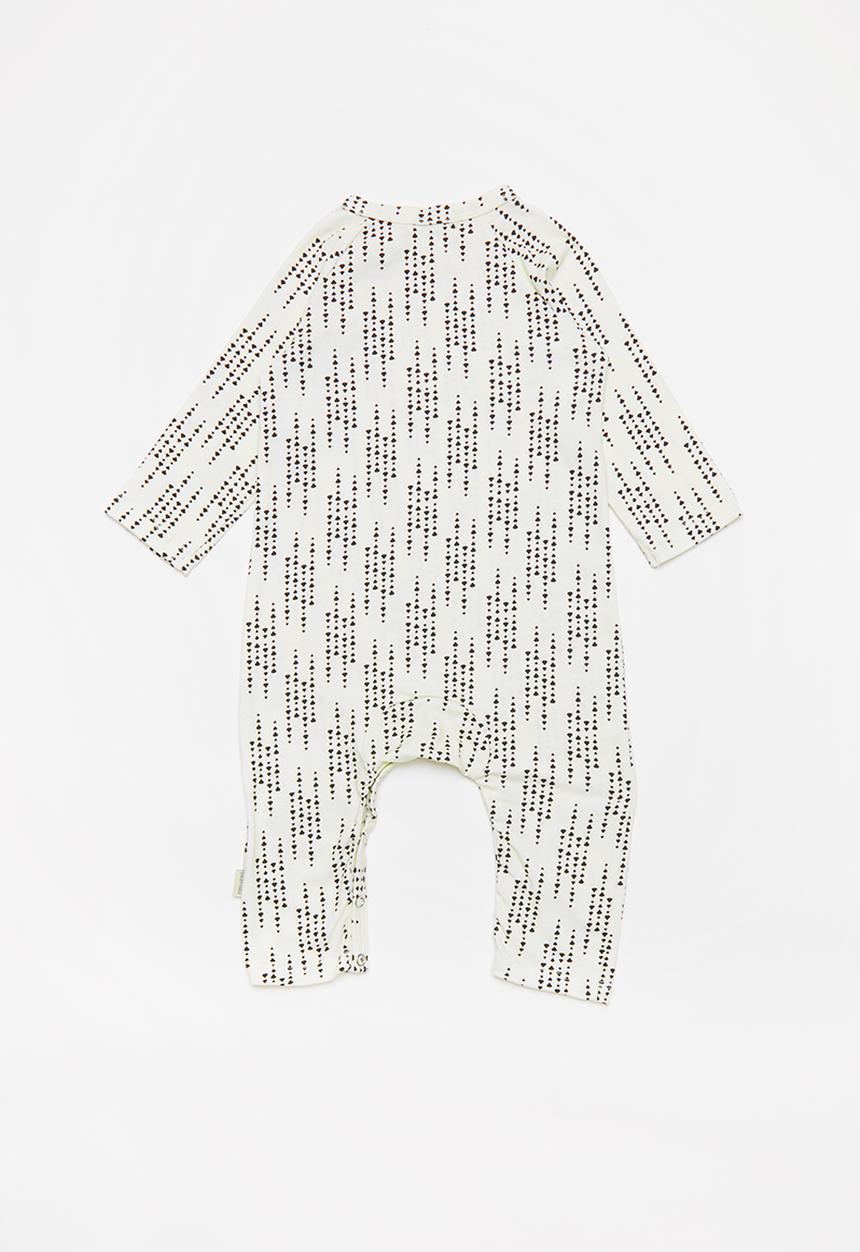 Sticky Fudge - Raindrop babygrow - neutral 