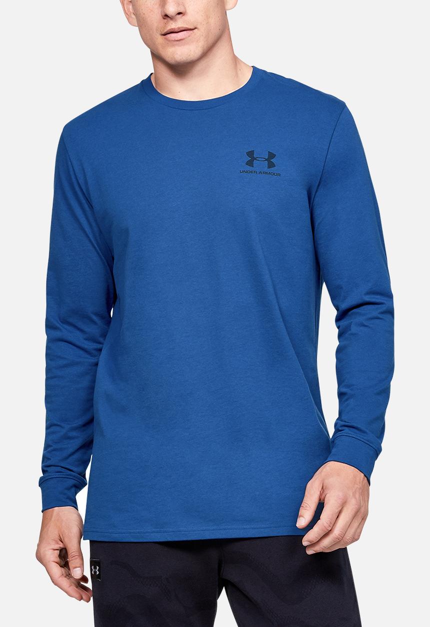 Under Armour - Sportstyle left chest tee - american blue/black