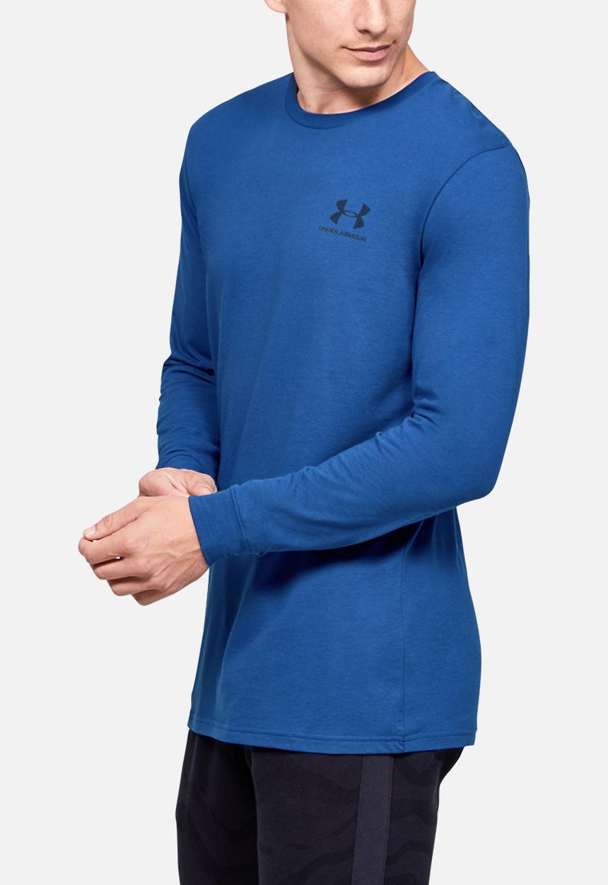 Under Armour - Sportstyle left chest tee - american blue/black