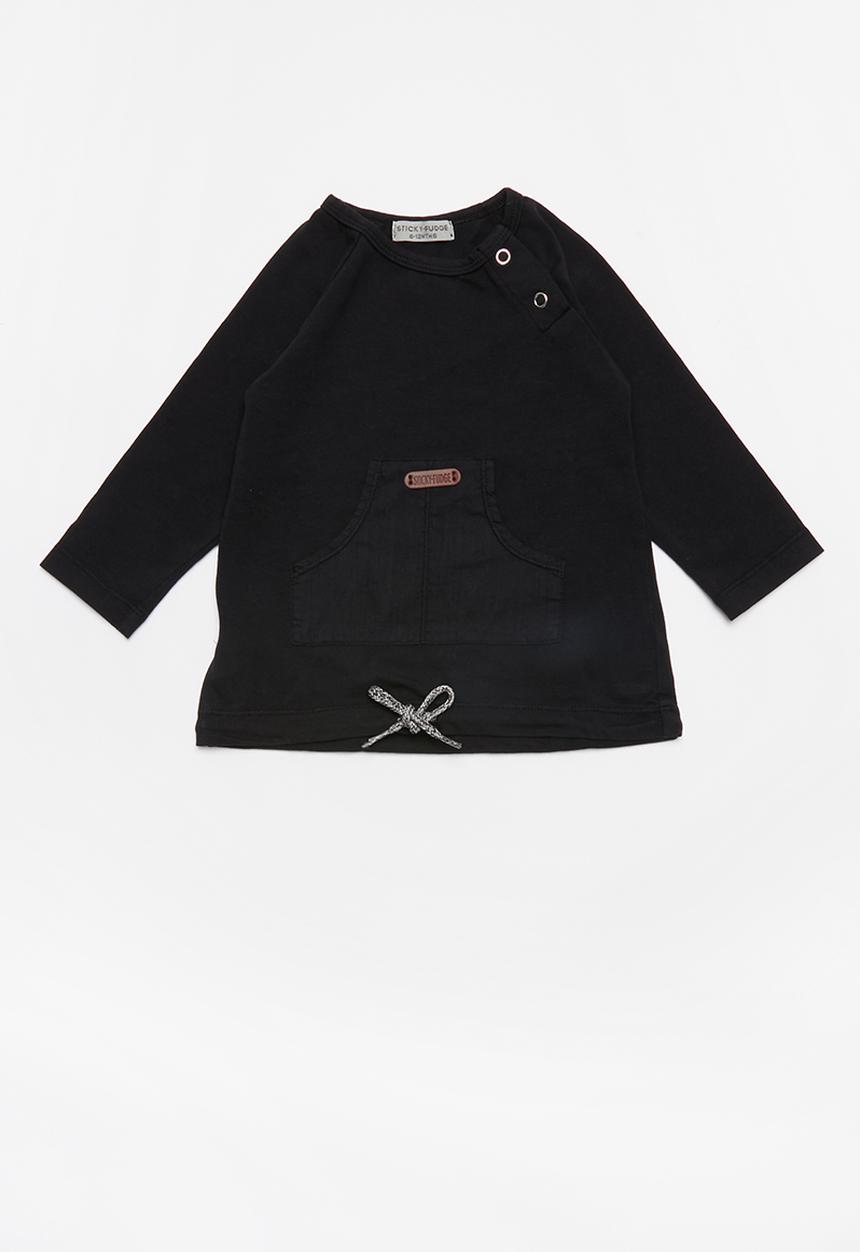 Sticky Fudge - Baby tracktop - black