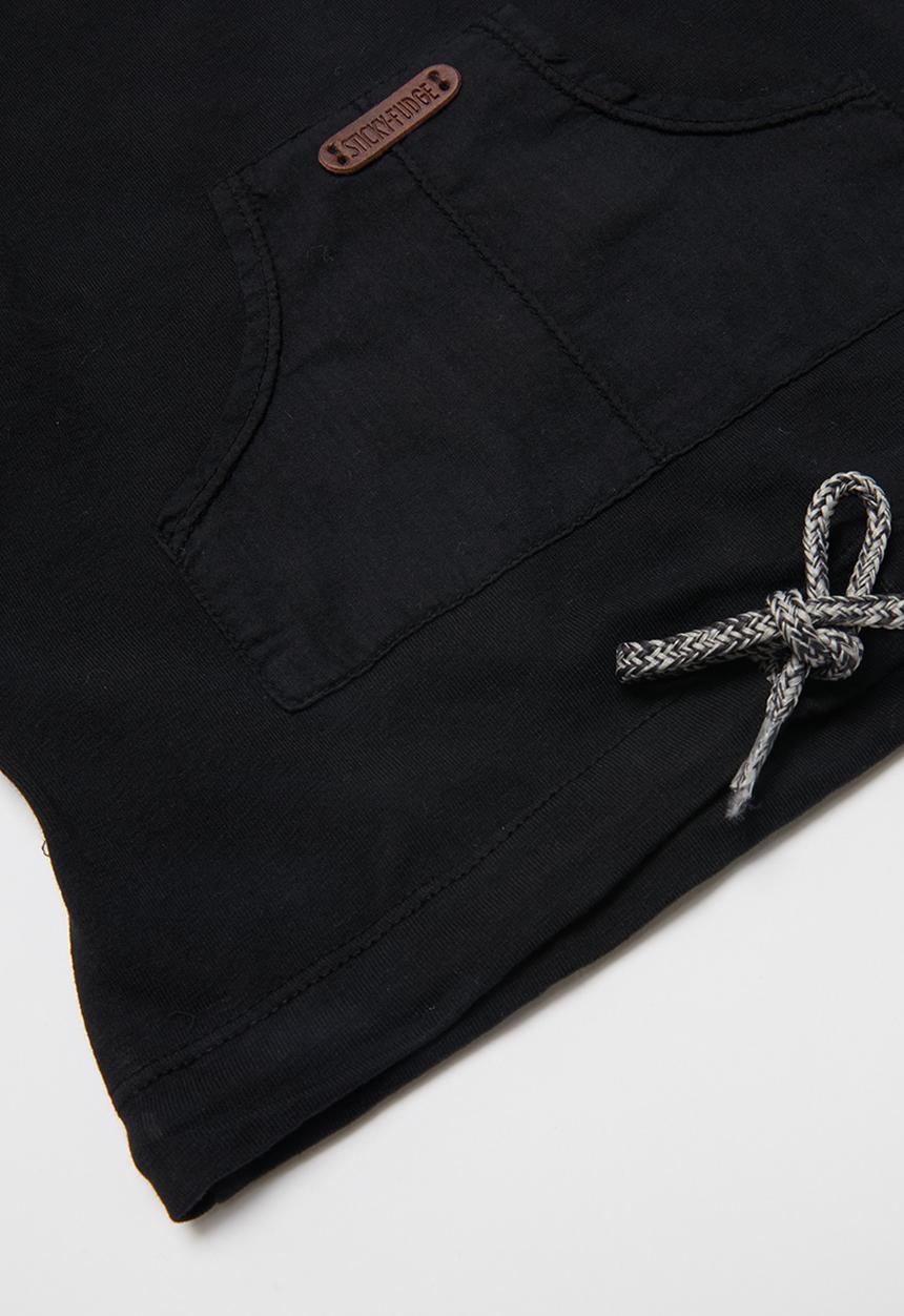 Sticky Fudge - Baby tracktop - black
