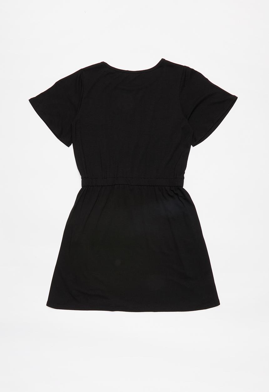GUESS - Stretch jersey dress - black