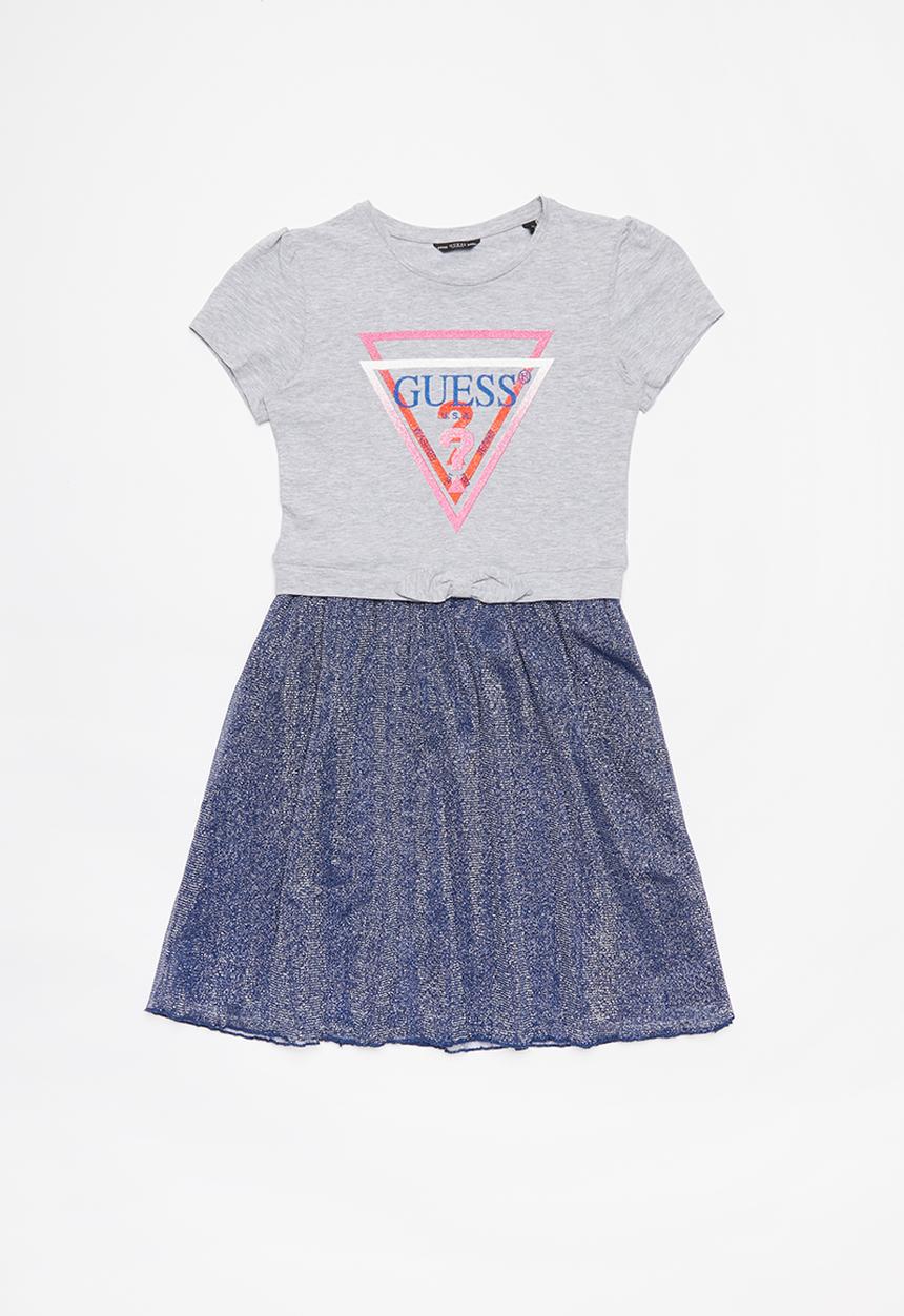 GUESS - Knot dress - navy & grey 