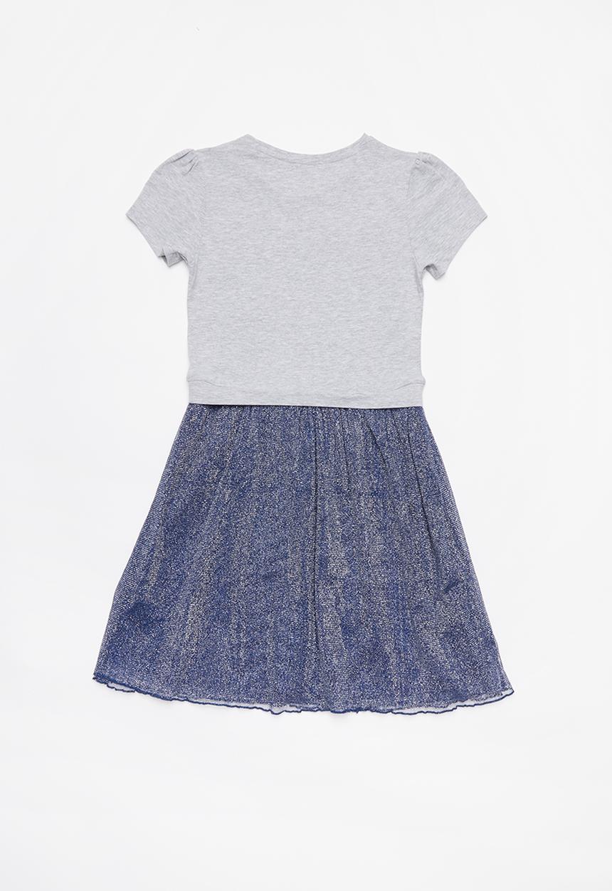 GUESS - Knot dress - navy & grey 