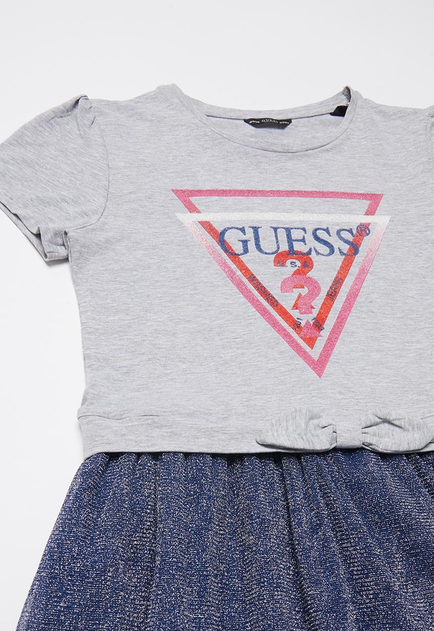 GUESS - Knot dress - navy & grey 
