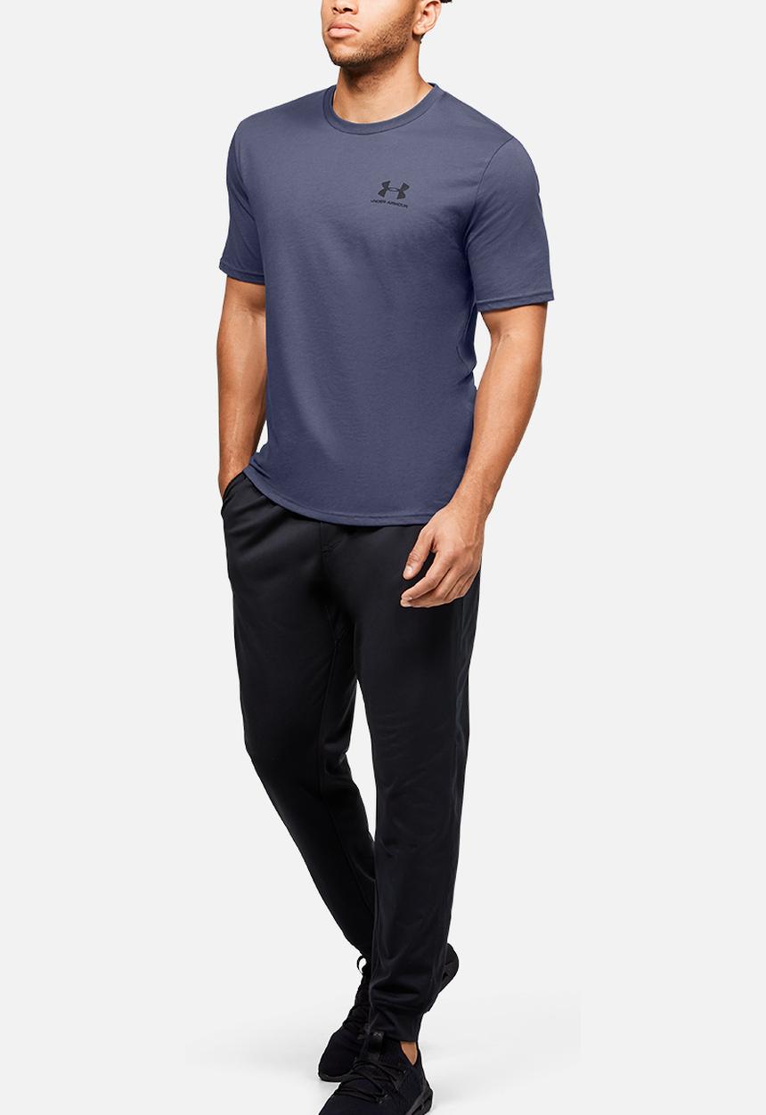 Under Armour - Sportstyle left chest short sleeve tee - blue ink