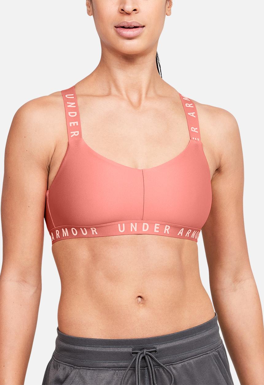 Under Armour - Wordmark strappy sportlette - peach