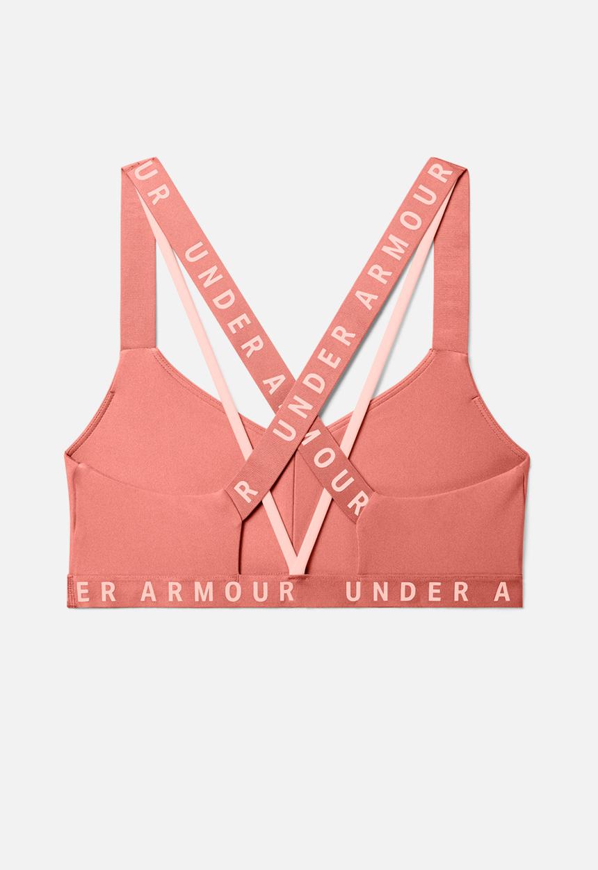 Under Armour - Wordmark strappy sportlette - peach