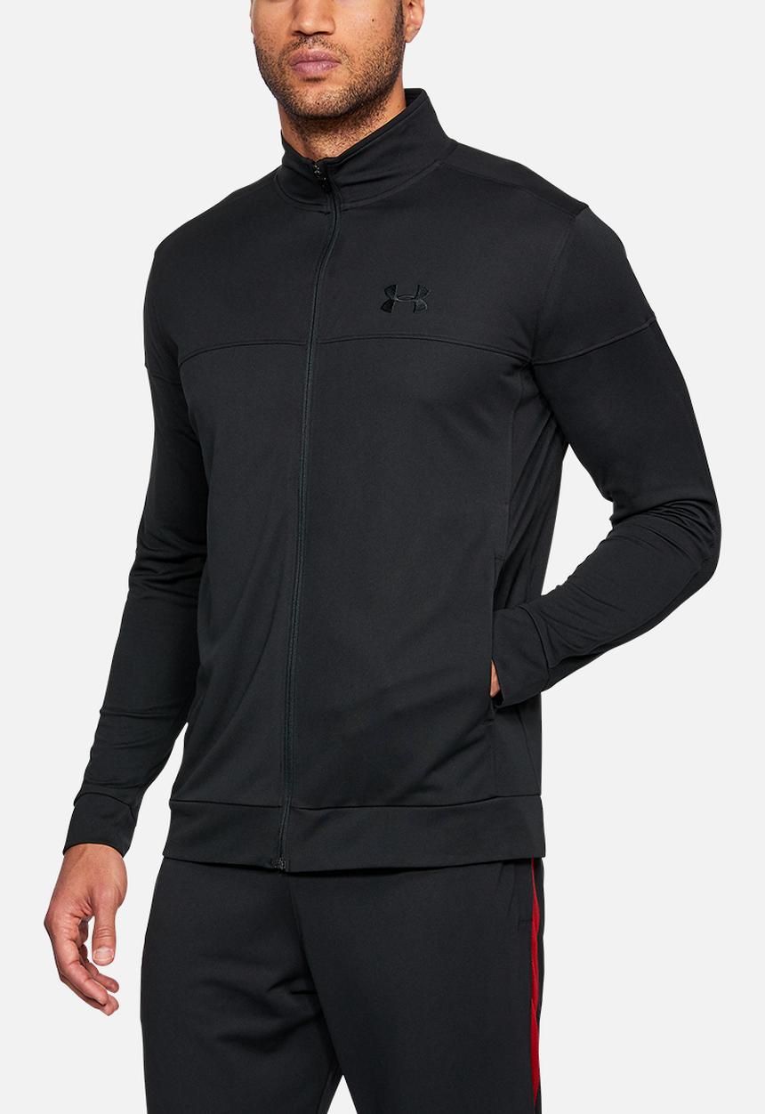 Under Armour - Sportstyle pique jacket - black