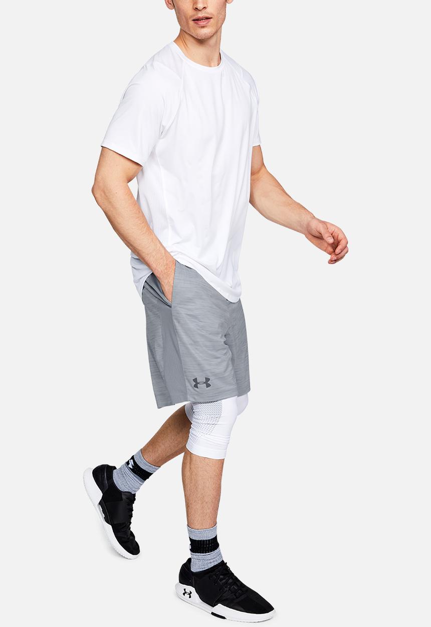 Under Armour - Mk1 twist shorts - steel